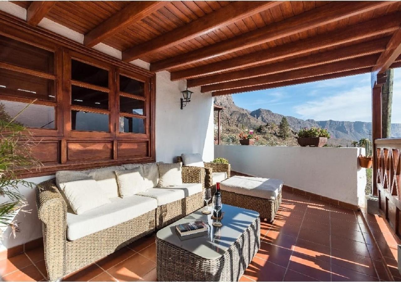 Casa Agustin Pool 27 ºc Villa Fátaga Eksteriør billede