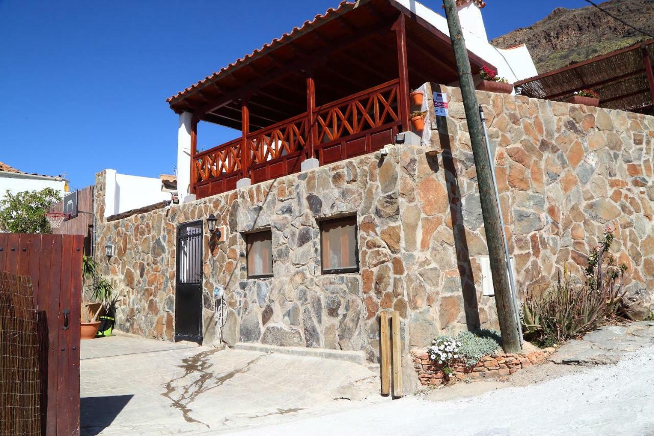 Casa Agustin Pool 27 ºc Villa Fátaga Eksteriør billede