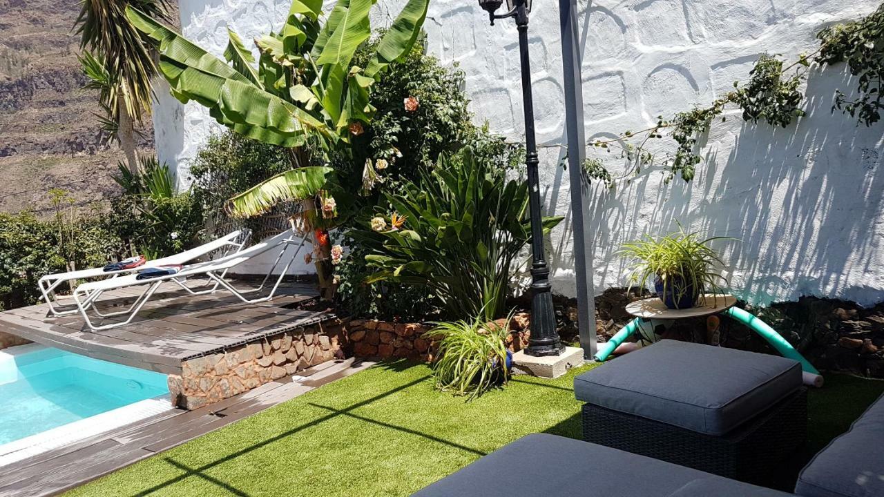 Casa Agustin Pool 27 ºc Villa Fátaga Eksteriør billede